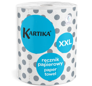 Paper towel Kartika SILVER 1 roll 200 sheets 3 plies